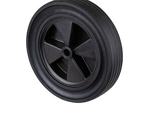 Gummihjul 300 mm med glideleje