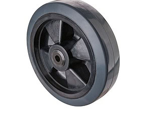 Elastisk gummi 200 mm med kugleleje. Maks 400 kg.